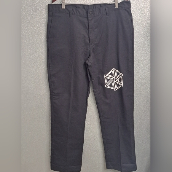 Genuine Black Dickies Men's Work Pants     Size 36x32 - Picture 1 of 8